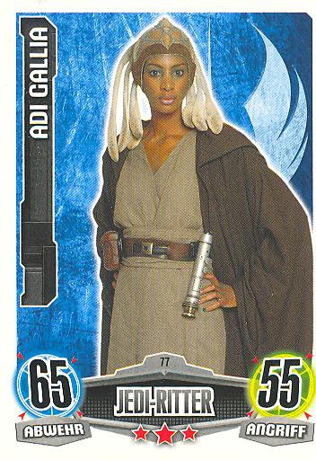 Force Attax - ADI GALLIA - Jedi-Ritter - Die Republik - Movie Collection