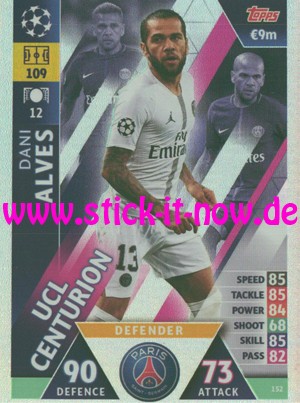 Match Attax CL 18/19 "Road to Madrid" - Nr. 152