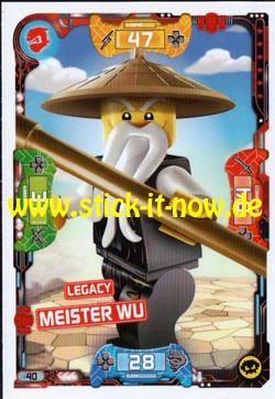 Lego Ninjago Trading Cards - SERIE 5 (2020) - Nr. 40