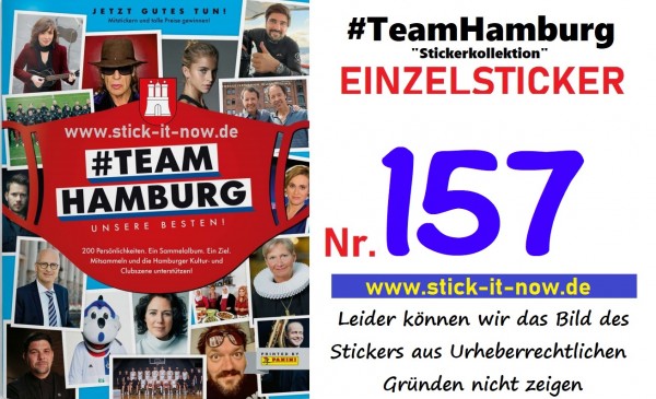 #TeamHamburg "Sticker" (2021) - Nr. 157