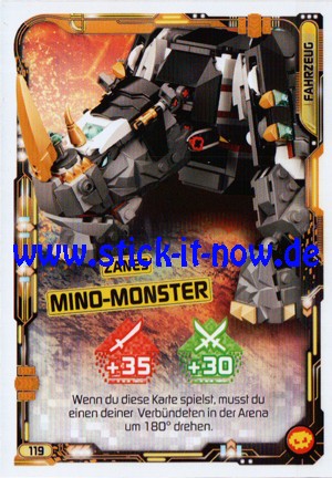 Lego Ninjago Trading Cards - SERIE 5 "Next Level" (2020) - Nr. 119