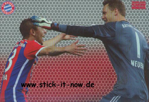 PANINI - FC BAYERN MÜNCHEN TRADING CARDS 2015 - Nr. 68