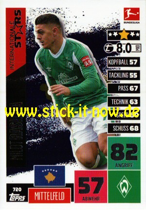 Topps Match Attax Bundesliga 2020/21 "Extra" - Nr. 720