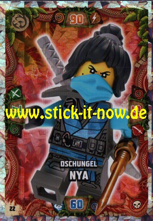 Lego Ninjago Trading Cards - SERIE 6 (2021) - Nr. 22 (Insel-Holofolie)
