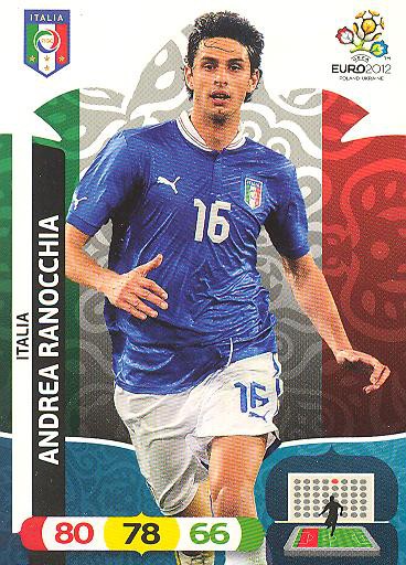 Panini EM 2012 - Adrenalyn XL - Andrea Ranocchia - Italien