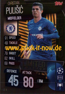 Match Attax Champions League 2019/20 - Nr. LE 9 (Limited Edition)