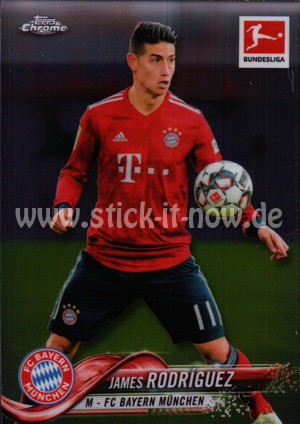 Bundesliga Chrome 18/19 - James Rodriguez - Nr. 50