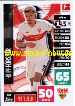 Topps Match Attax Bundesliga 2020/21 - Nr. 309