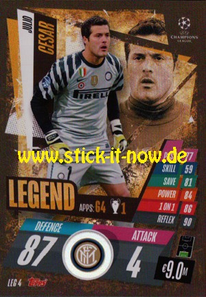 Match Attax Champions League 2020/21 "Festive" - Nr. LEG 4