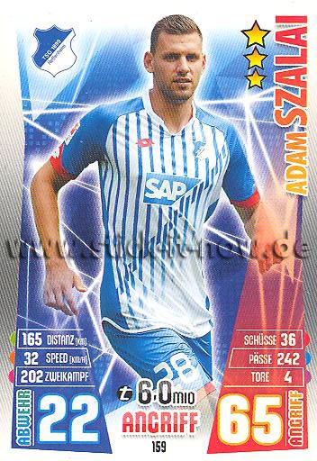 Match Attax 15/16 - Adam SZALAI - TSG Hoffenheim - Nr. 159