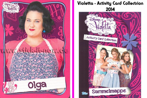 Disney Violetta - Activity Cards (2014) - Nr. 17