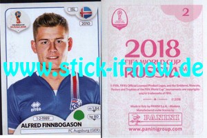 Panini WM 2018 Russland "Sticker" INT/Edition - Nr. 296