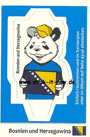 Edeka & WWF - Entdecke Brasilien - Paddy-Steckfigur - Bosnien / Herzegowina