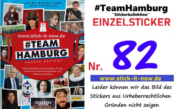 #TeamHamburg "Sticker" (2021) - Nr. 82
