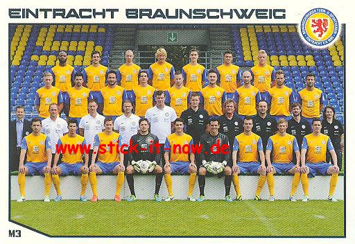 Match Attax 13/14 - Ein. Braunschweig - Mannschaftskarte - Nr. M3