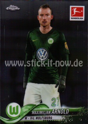Bundesliga Chrome 18/19 - Maximilian Arnold - Nr. 39