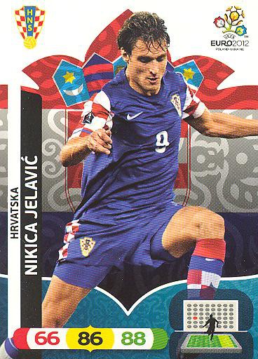 Panini EM 2012 - Adrenalyn XL - Nikica Jelavic - Kroatien