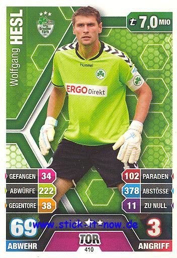 Match Attax 14/15 - Wolfgang HESL - SpVgg Greuther Fürth - Nr. 410