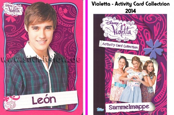 Disney Violetta - Activity Cards (2014) - Nr. 4