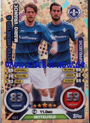 Topps Match Attax Bundesliga 16/17 Extra - Nr. 621 (Glitzer)