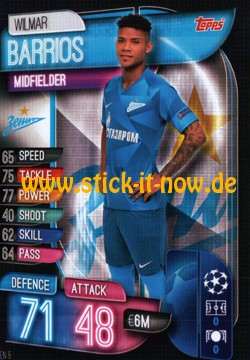 Match Attax Champions League 2019/20 - Nr. ZEN 5