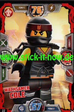 Lego Ninjago Trading Cards - SERIE 3 (2018) - Nr. 22