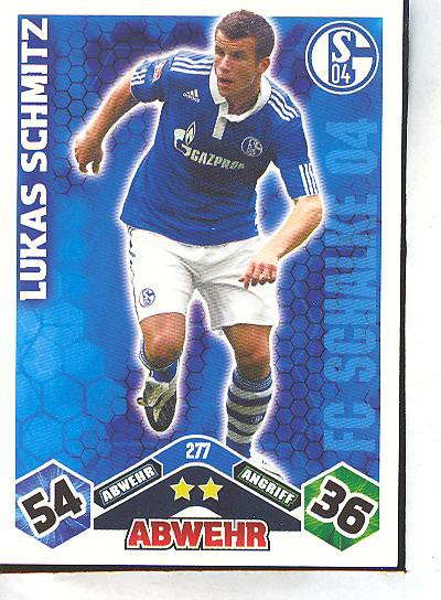 Match Attax 10/11 - LUKAS SCHMITZ - 277