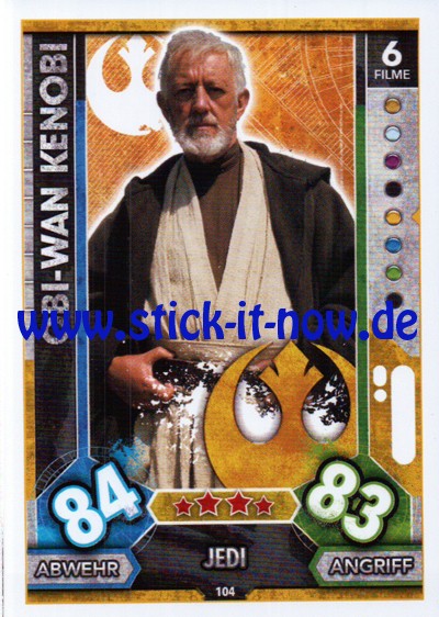 Topps Star Wars FORCE ATTAX UNIVERSE (2017) - Nr. 104