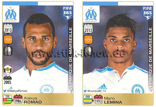 Panini FIFA 365 Sticker - Nr. 423 - 424