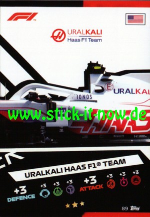 Turbo Attax "Formel 1" (2021) - Nr. 89