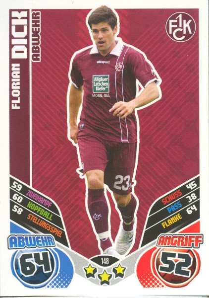 Florian Dick - Match Attax 11/12