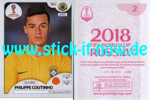 Panini WM 2018 Russland "Sticker" INT/Edition - Nr. 355