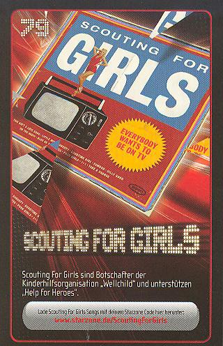 Starzone Sammelkarte - SCOUTING FOR GIRLS - Rewe - Nr. 79
