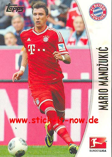 Bundesliga Chrome 13/14 - MARIO MANDZUKIC - Nr. 165