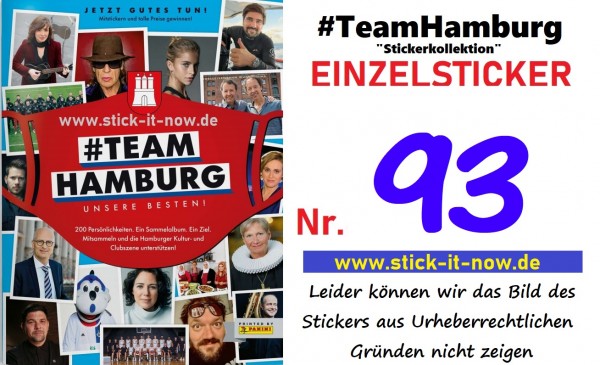 #TeamHamburg "Sticker" (2021) - Nr. 93