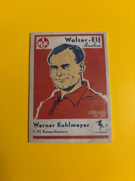 125 Jahre 1. FC Kaiserslautern (2025) - Walter-Elf - Werner Kohlmeyer