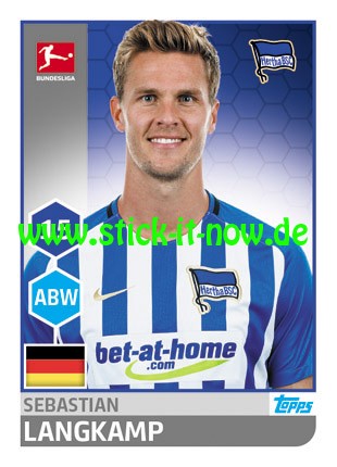 Topps Fußball Bundesliga 17/18 "Sticker" (2018) - Nr. 24