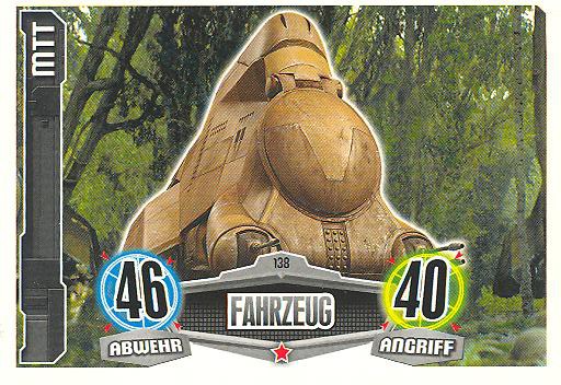 Force Attax - MTT - Fahrzeug - Separatist - Movie Collection