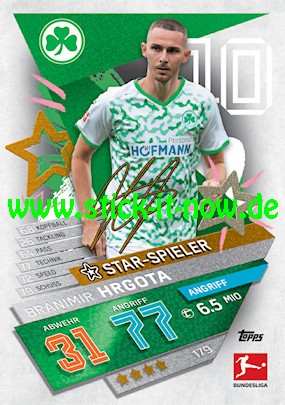 Topps Match Attax Bundesliga 2021/22 - Nr. 179 ( Star Spieler )