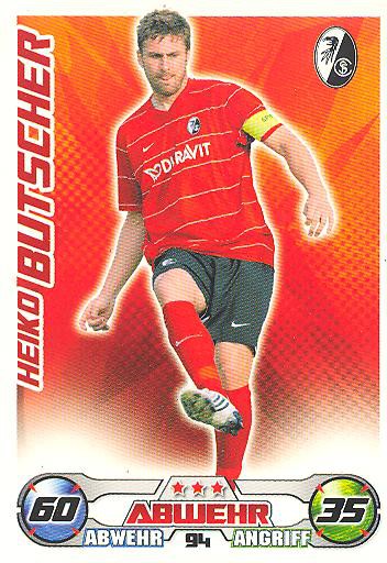 Match Attax 09/10 - HEIKO BUTSCHER - SC Freiburg - Nr. 94