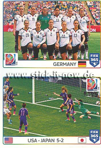 Panini FIFA 365 Sticker - Nr. 58 - 59