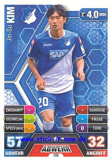 Match Attax 14/15 - Jin-Su KIM - TSG Hoffenheim - Nr. 150