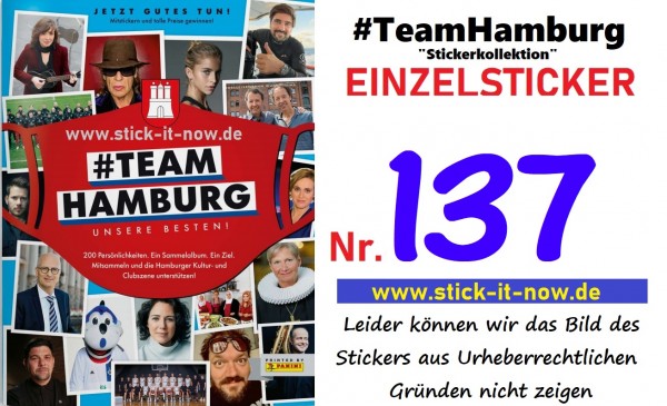 #TeamHamburg "Sticker" (2021) - Nr. 137