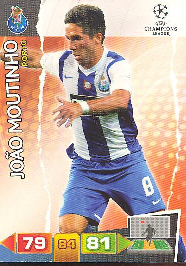 Joao Moutinho - Panini Adrenalyn XL CL 11/12 - FC Porto