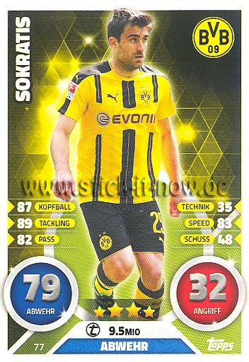 Topps Match Attax Bundesliga 16/17 - Nr. 77