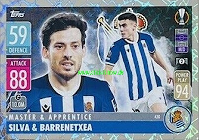 Match Attax Champions League 2021/22 - Nr. 430 (Master & Apperntice)