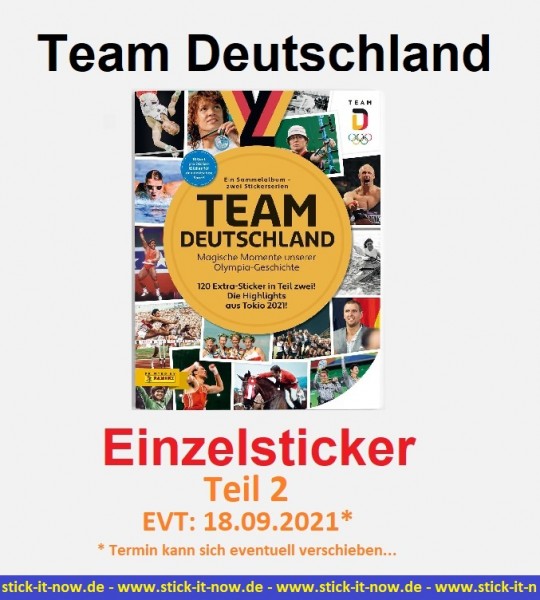 Team Deutschland (2021) "Teil 2" - Nr. 190 (Glitzer)