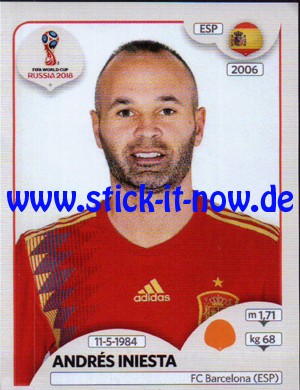 Panini WM 2018 Russland "Sticker" - Nr. 146