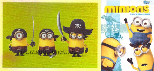 Minions Sticker (2015) - Nr. 61