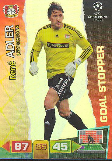 Rene Adler - Panini Adrenalyn XL CL 11/12 - Goal Stopper - Bayer Leverkusen